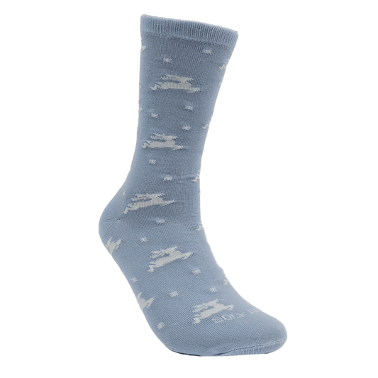 Reindeer Socks from the Sock Panda (Adult Medium - Women's Shoe Sizes 5 - 10)