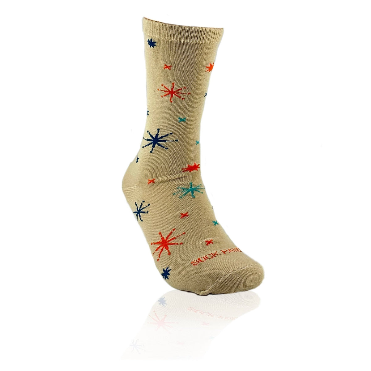 Retro Star Pattern Socks from the Sock Panda (Adult Medium), RetroStarMd
