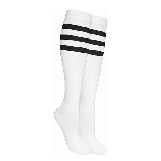 Retro Stripe Pattern Socks (Knee High) from the Sock Panda