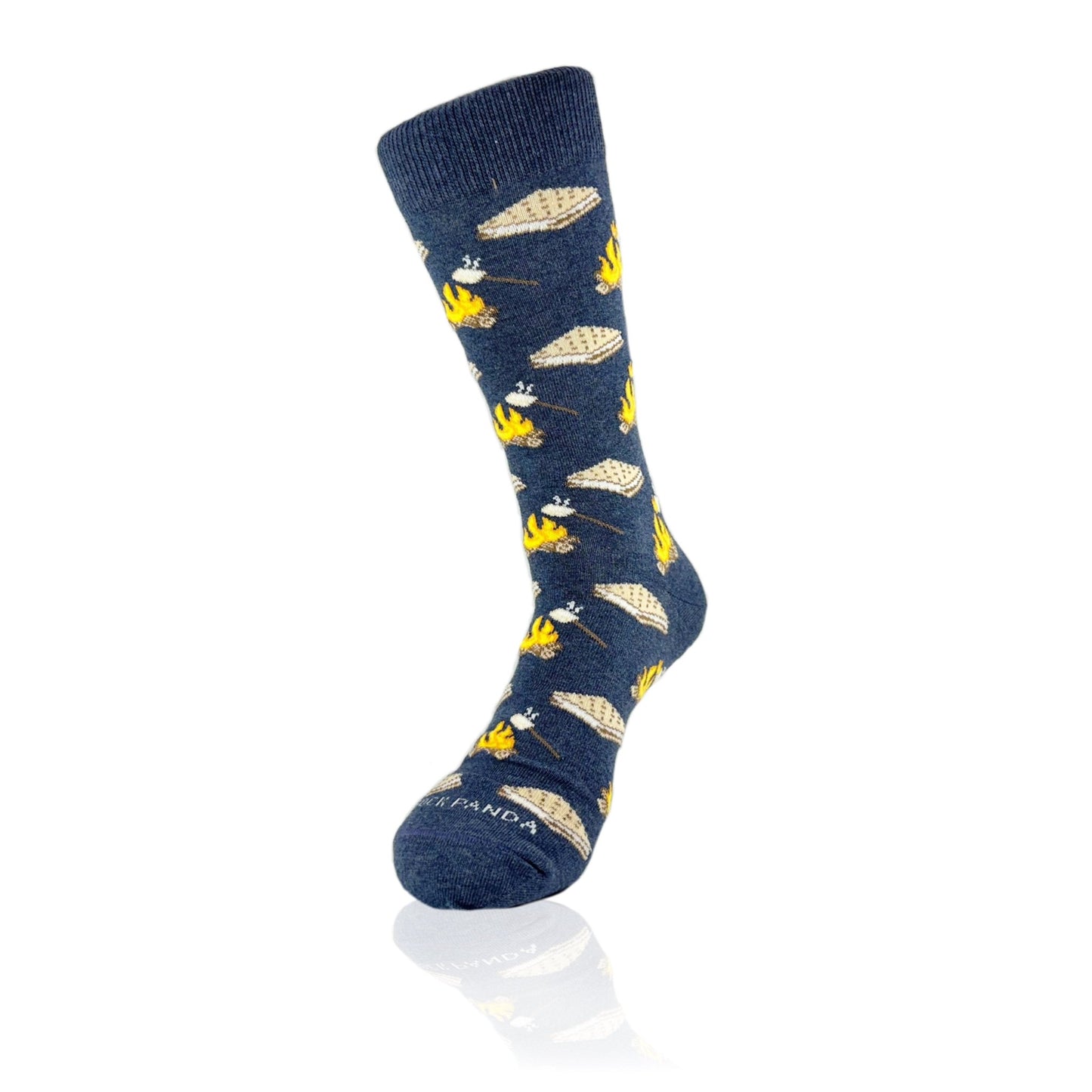 Smores Socks from the Sock Panda (Adult Large - Men's Shoe Sizes 8 - 12)