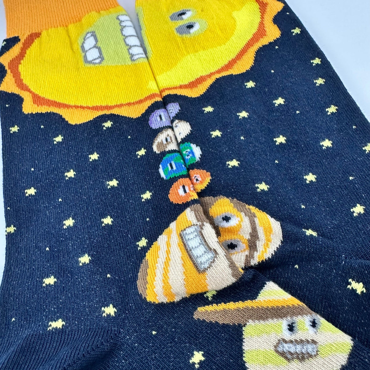 Solar System Planets Socks from the Sock Panda (Adult Large), ThePlanetsLg