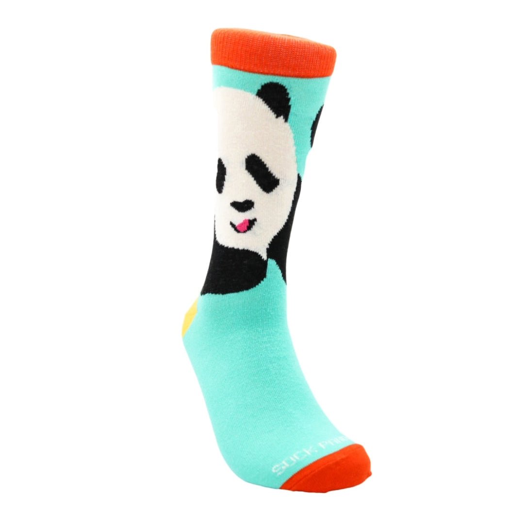 The Great Panda Socks from the Sock Panda (Teal), Teal Panda-LG