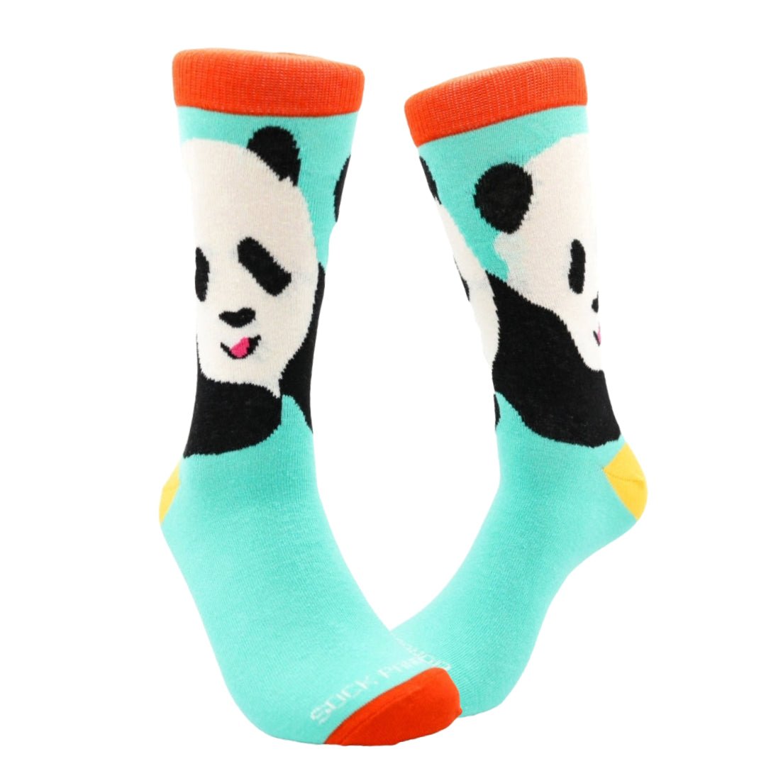 The Great Panda Socks from the Sock Panda (Teal), Teal Panda-LG