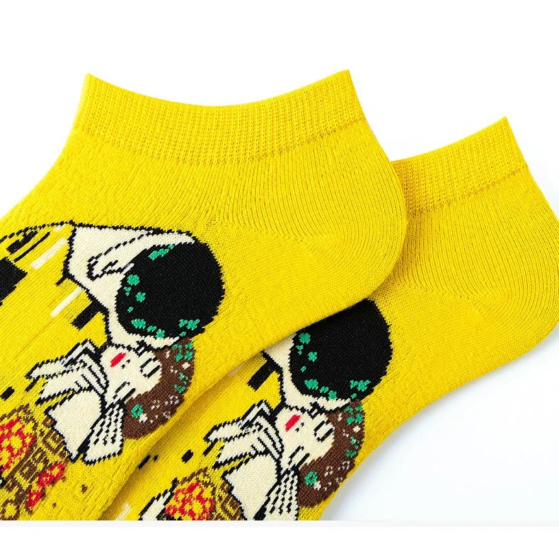 The Kiss Famous Art Ankle Socks, thekissankleMd