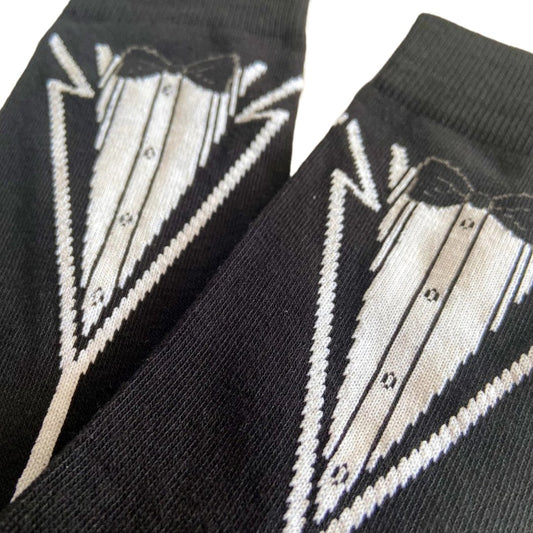 Tuxedo Socks from the Sock Panda