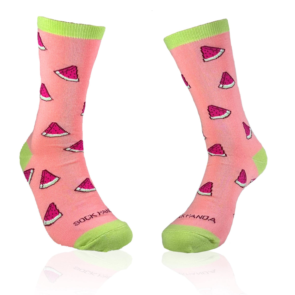 Watermelon Patterned Socks from the Sock Panda (Adult Medium - Women's Shoe Sizes 5-10), WatermelonPatternMd