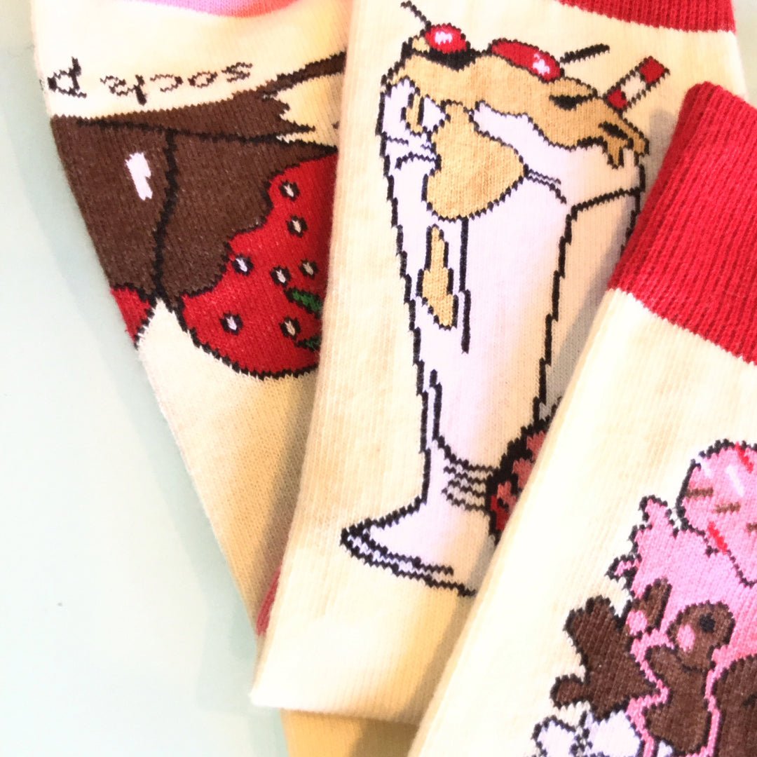 What is for Dessert Socks from the Sock Panda (Adult Medium), Dessert Sock