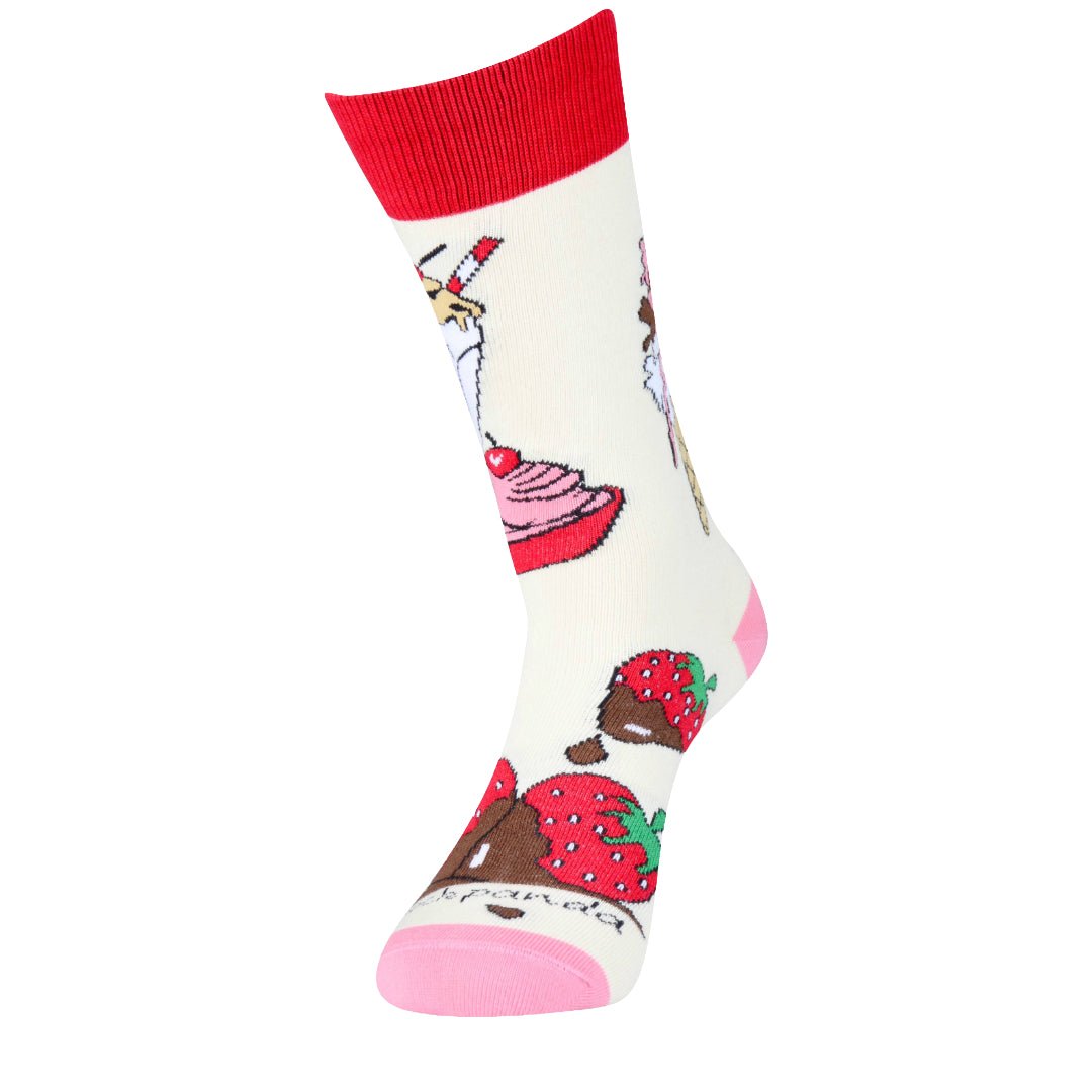 What is for Dessert Socks from the Sock Panda (Adult Medium), Dessert Sock