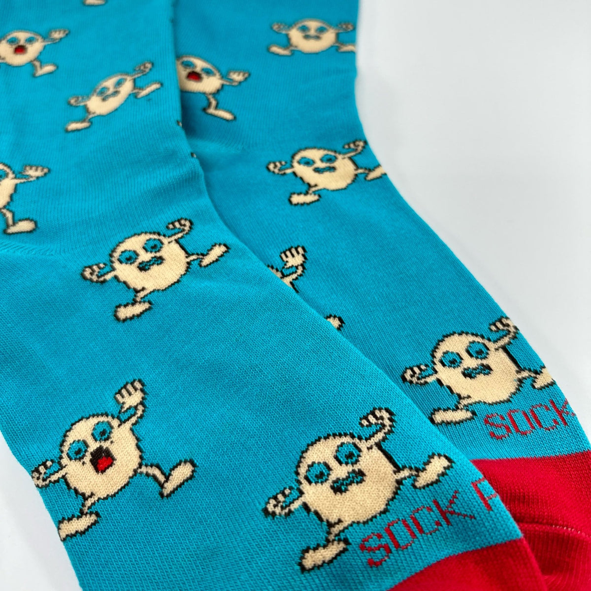 Wild and Crazy Egg Socks from the Sock Panda (Adult Medium - Women's Shoe Sizes 5-10), WandCeggMd