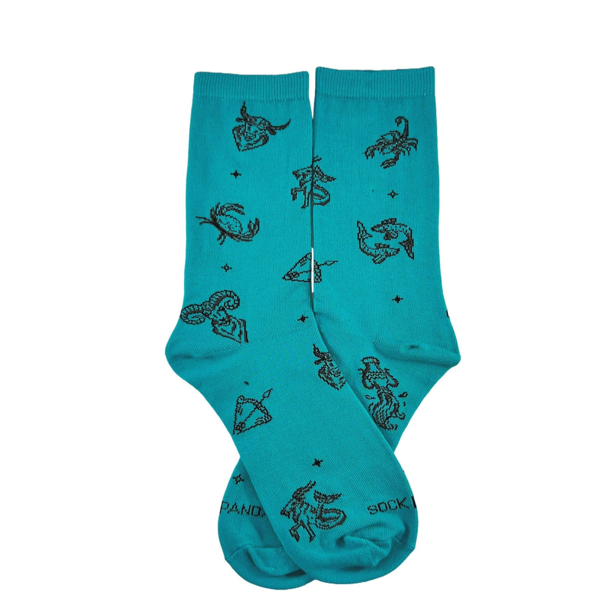 Zodiac Socks from the Sock Panda (Adult Medium - Women's Shoe Sizes 5-10), BlueZodiacLg
