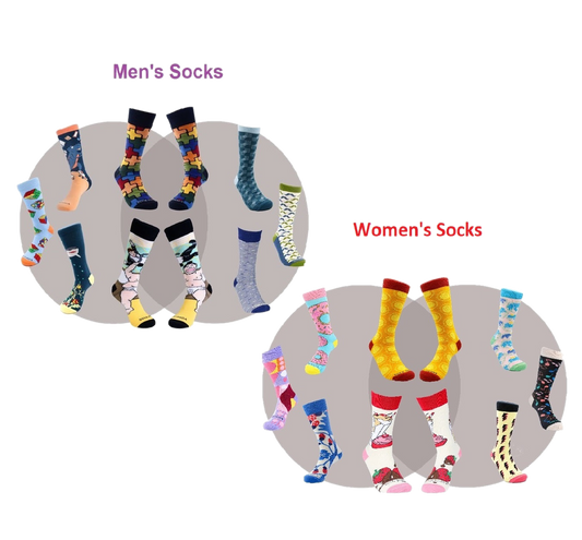 (Hers and His Sized or They) Mixed Sock Subscription