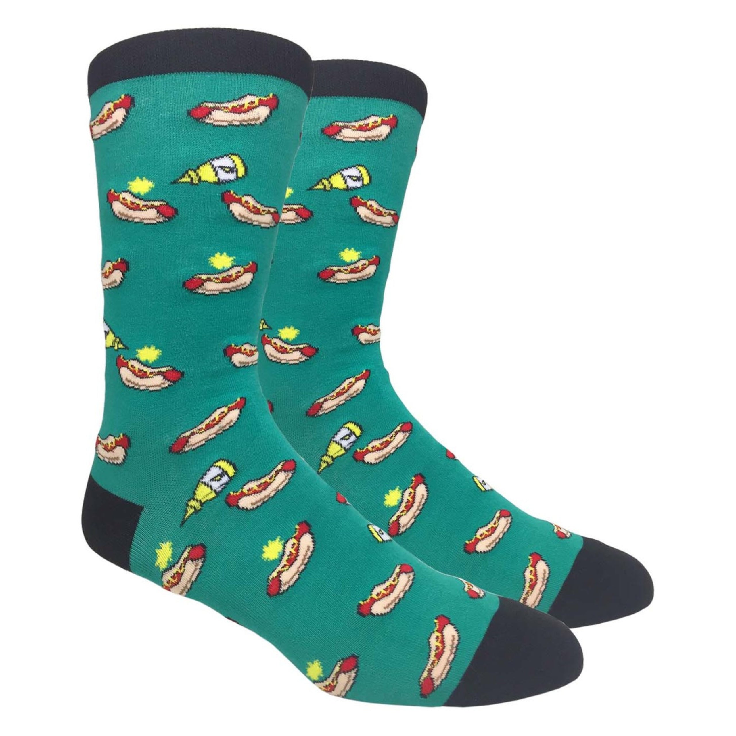 Hot Dogs and Mustard Socks