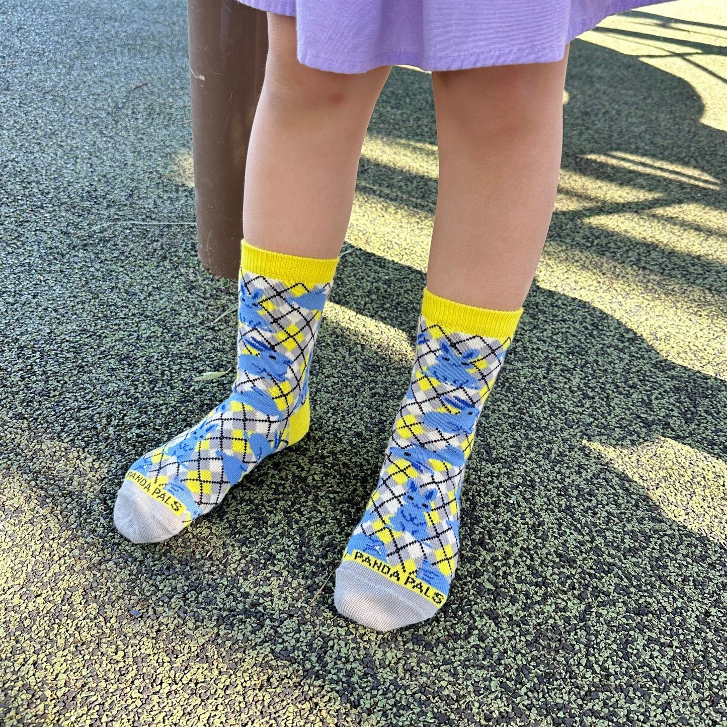 Bunny Rabbit Pattern Socks from the Sock Panda (Ages 3-7)