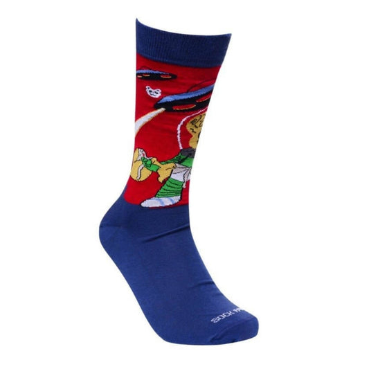 Alien Invasion Socks from the Sock Panda (Adult Large - Men's Shoe Sizes 8 - 12)