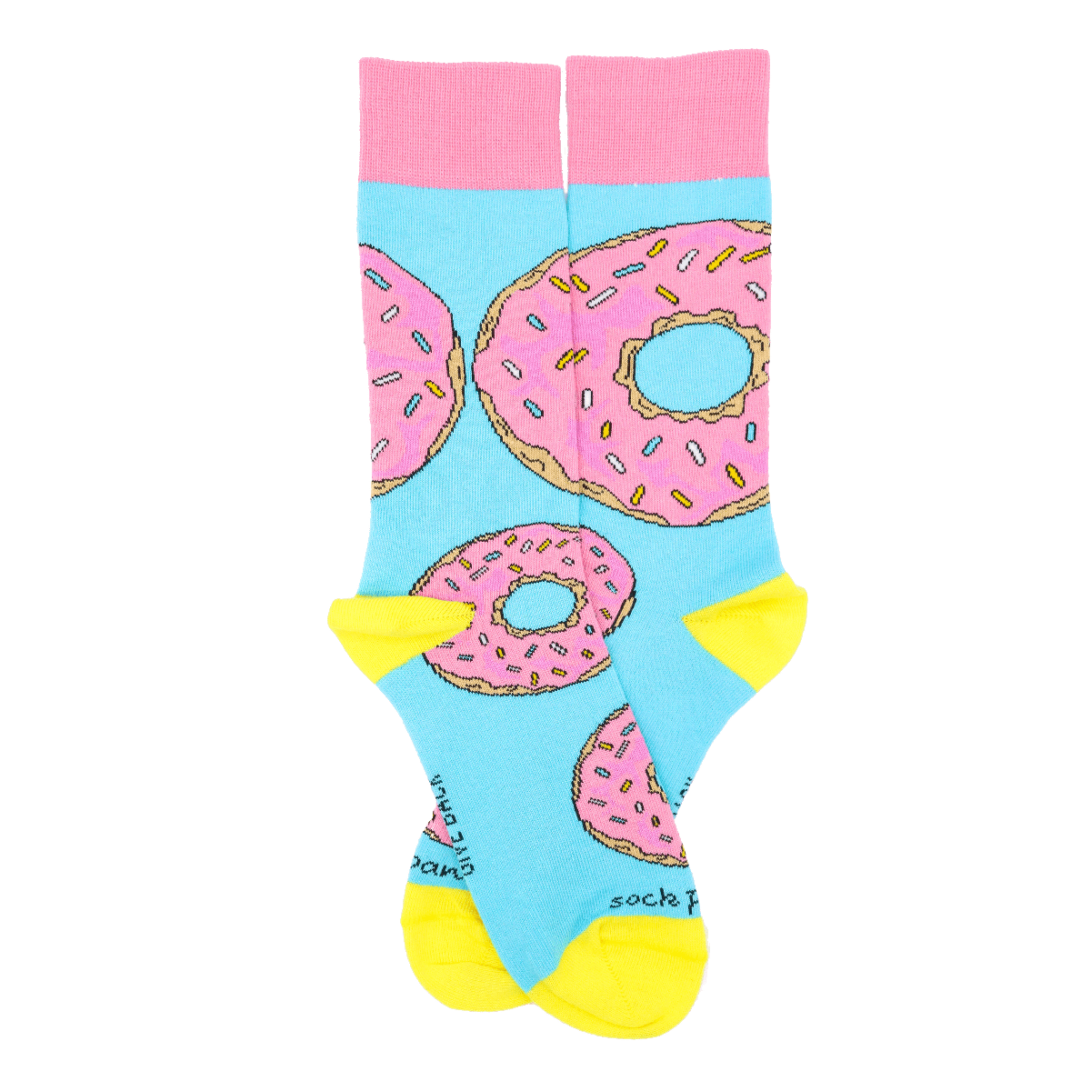 Amazing and Delicious Donut Socks from the Sock Panda, Woman Donut