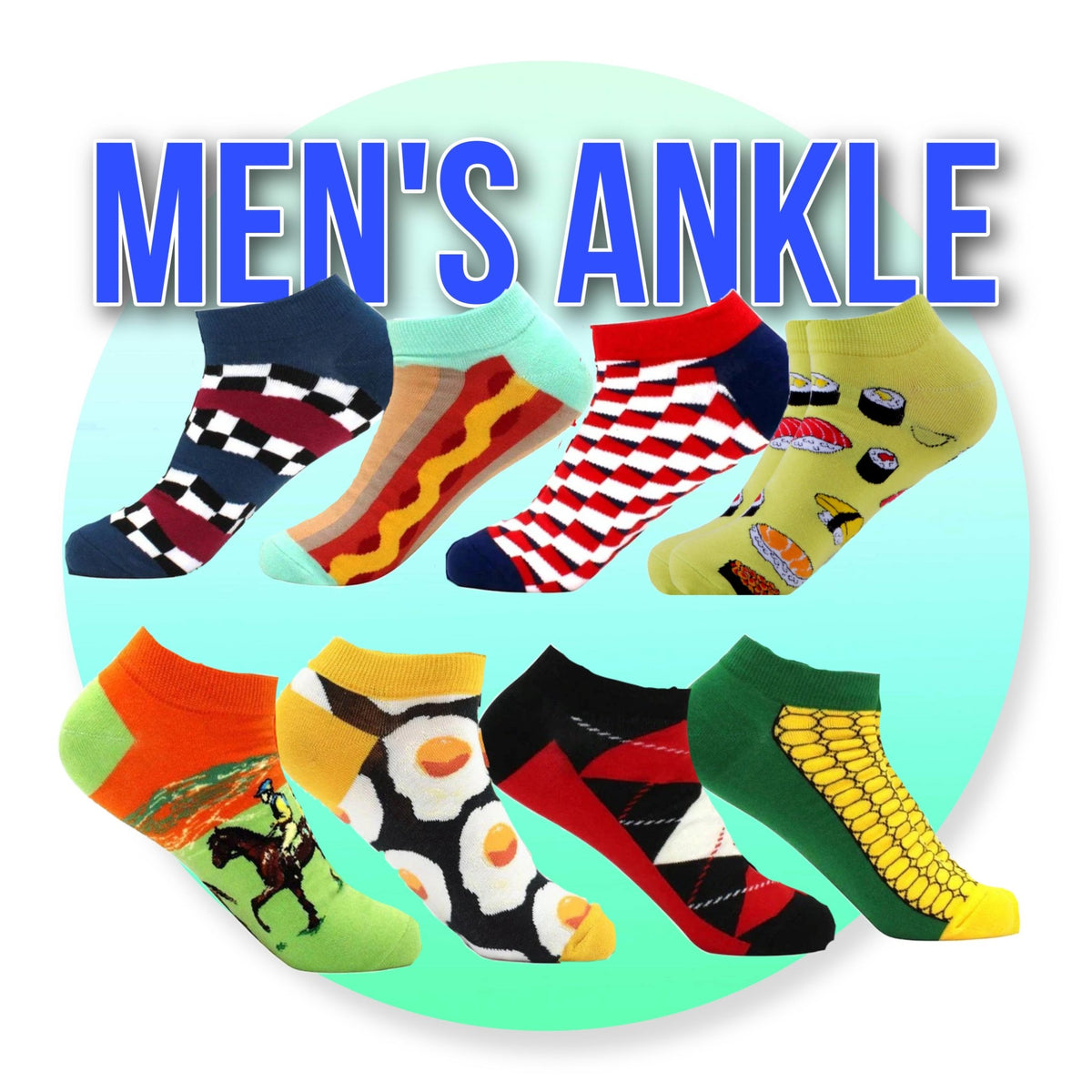 Ankle Sock Subscription (Two Pairs), ManAnkle2-Sub