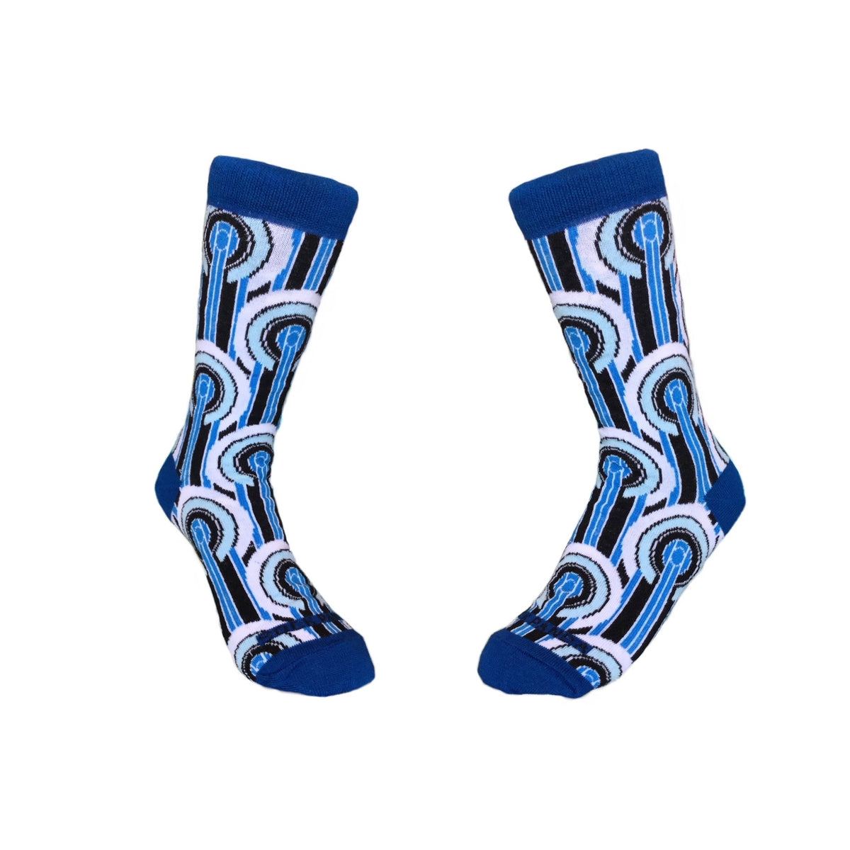 Art Deco Patterned Socks from the Sock Panda, 2-Art Deco Sm