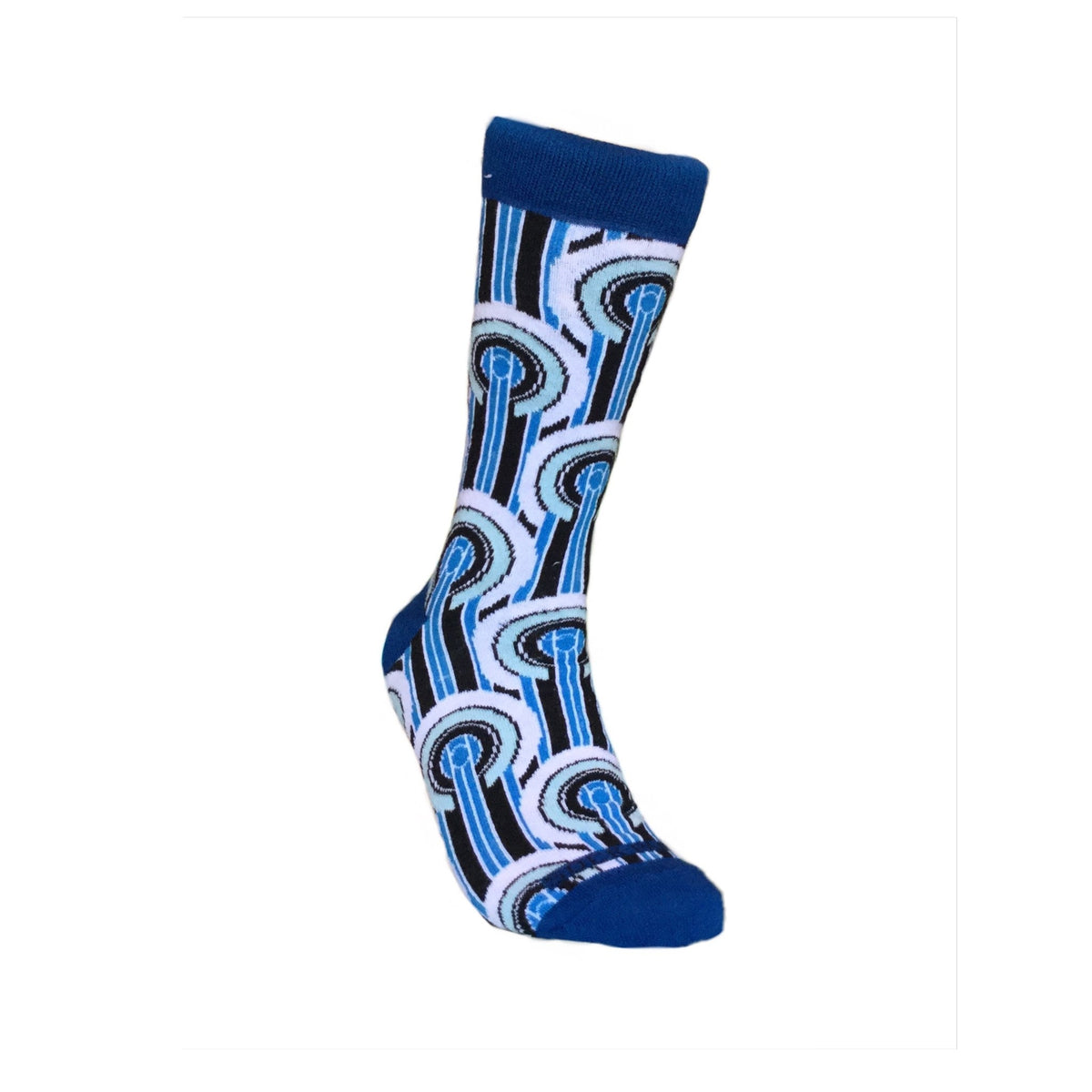 Art Deco Patterned Socks from the Sock Panda, 2-Art Deco Sm