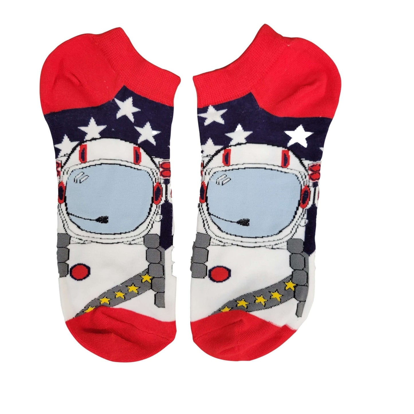 Astronaut Ankle Socks (Adult Large - Men's Shoe Sizes 8 - 12)