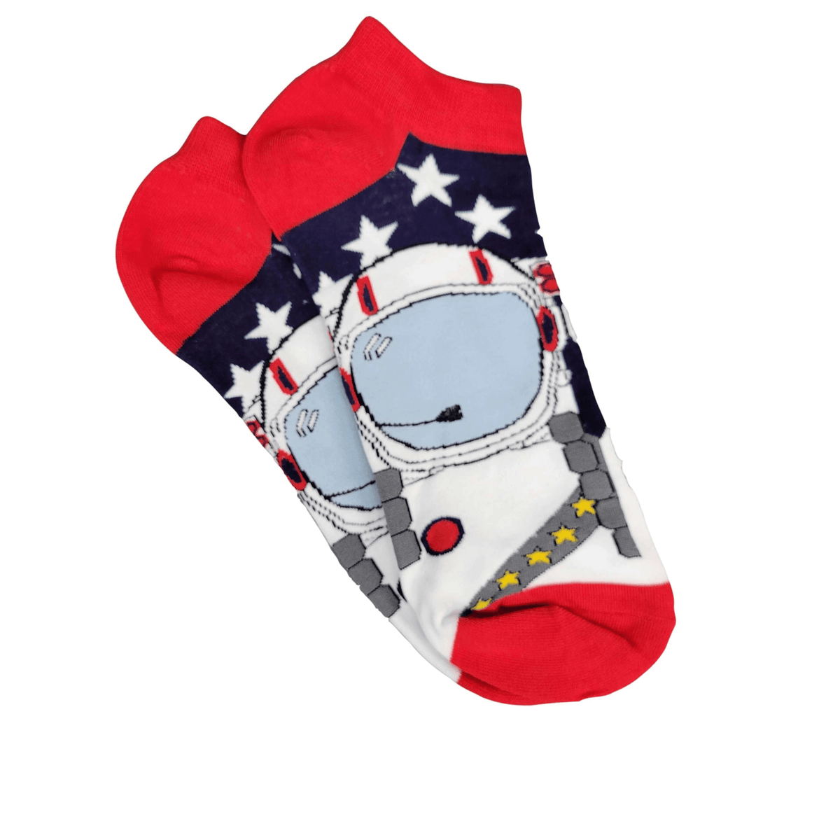 Astronaut Ankle Socks (Adult Large - Men's Shoe Sizes 8-12), Astronaut Ankle