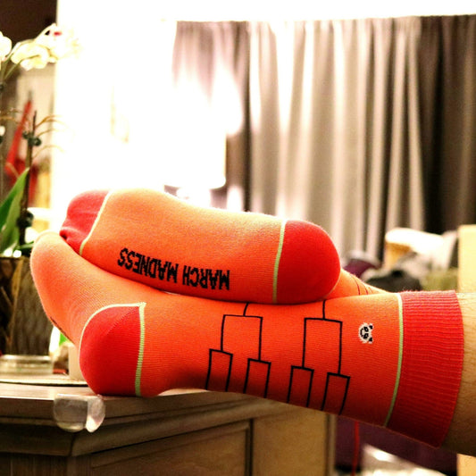 Basketball Madness Bracketology Socks - Limited Edition