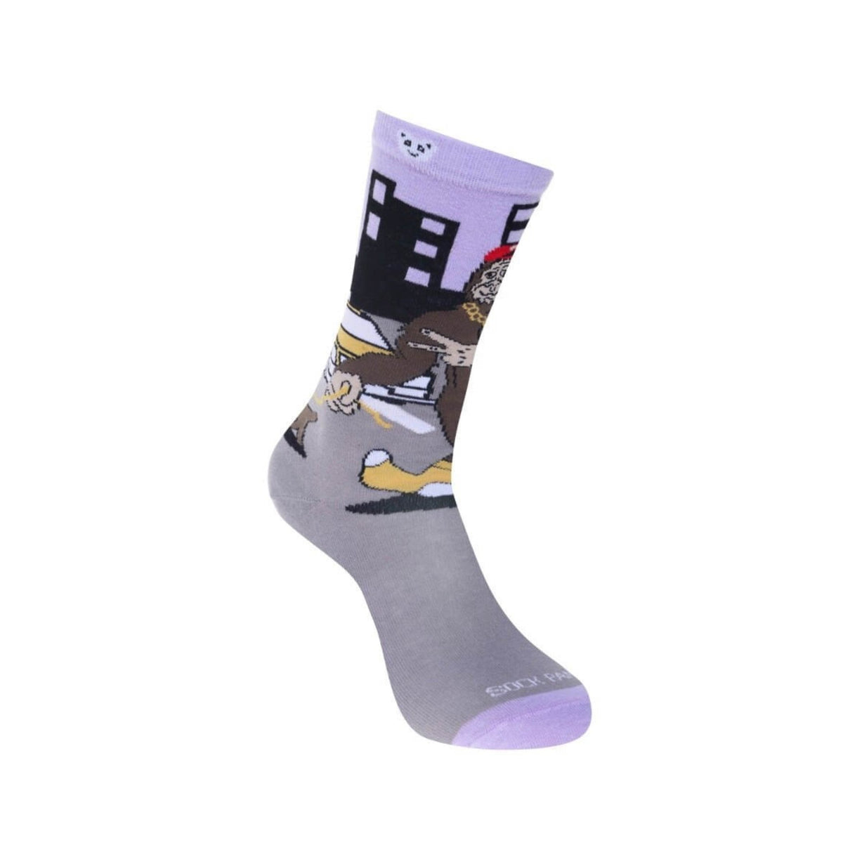 Big Foot Goes Hollywood Socks (Adult Medium - Women's Shoe Sizes 5-10), Big Foot Blink Md