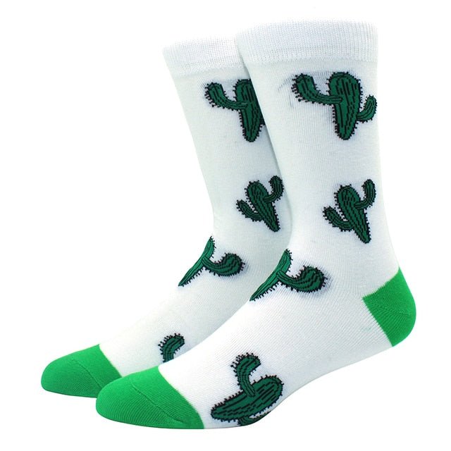 Cactus Pattern Socks from the Sock Panda (Adult Medium - Women's Shoe Sizes 5-10), CactusMd