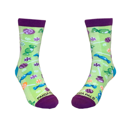 Candy Party Socks (Ages 3 - 7) from the Sock Panda