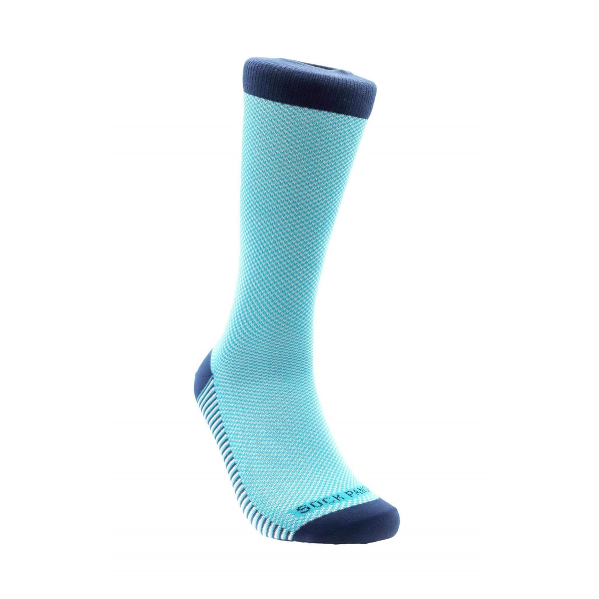 Classic Blue and White Office Socks from the Sock Panda, Blue and White Office