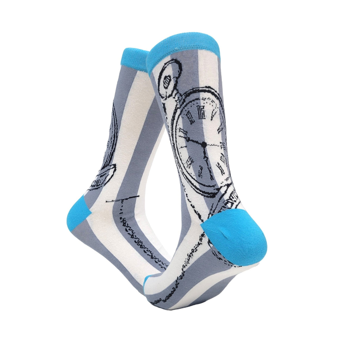 Classic Pocket Watch Socks from the Sock Panda, ClPockLg