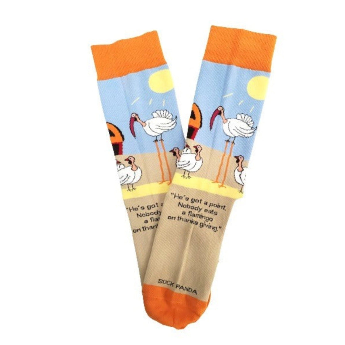 Comical Thanksgiving Turkey Socks from the Sock Panda, PalThanksMd