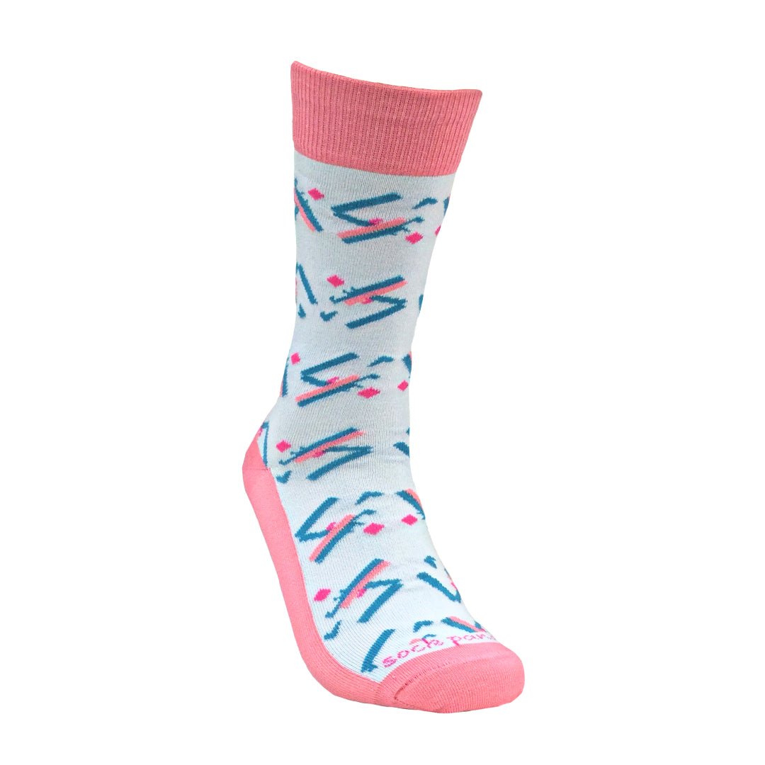 Confetti Pattern Socks for Women Socks from the Sock Panda, Confetti Woman