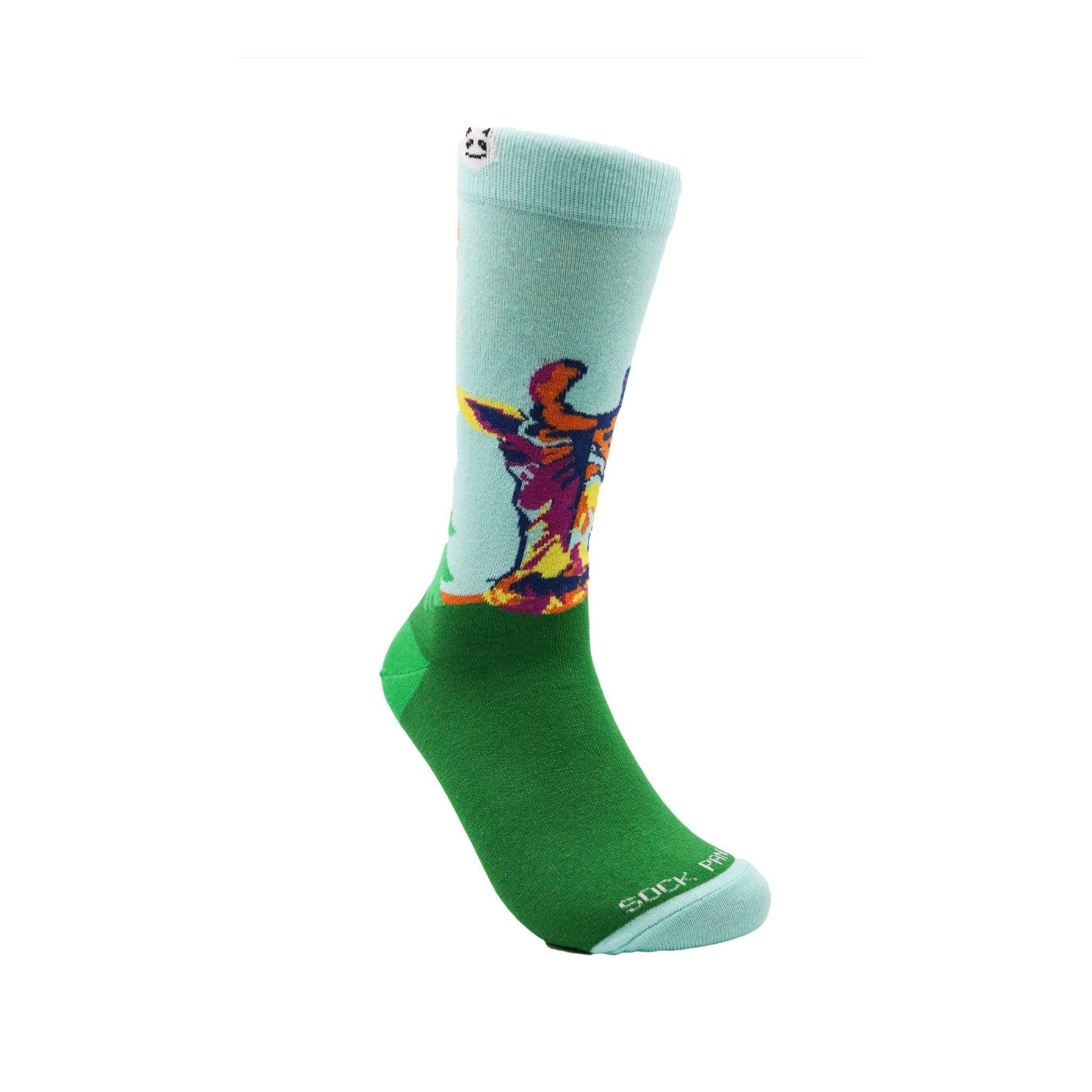 Curious Giraffe Socks from the Sock Panda