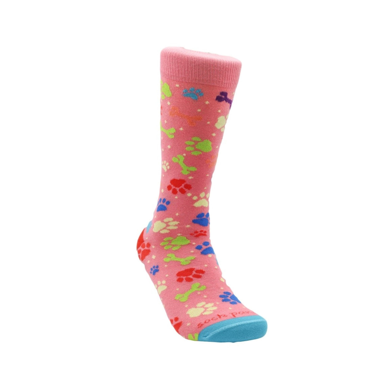 Dog Paws and Bones Patterned Socks from the Sock Panda, Dog Bones