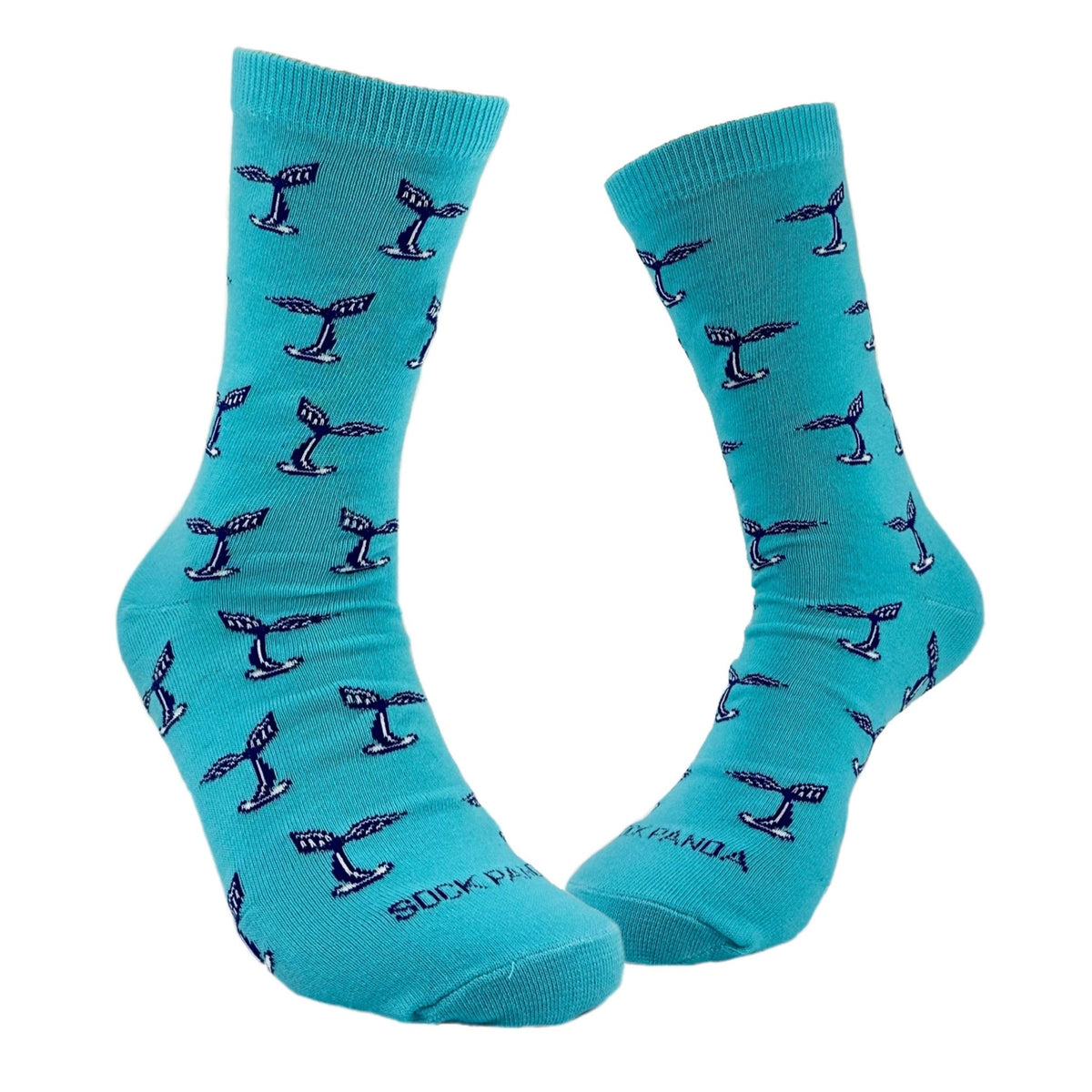 Dolphin Tails Pattern Socks from the Sock Panda (Adult Medium - Women's Shoe Sizes 5-10), DolphinTaleMd