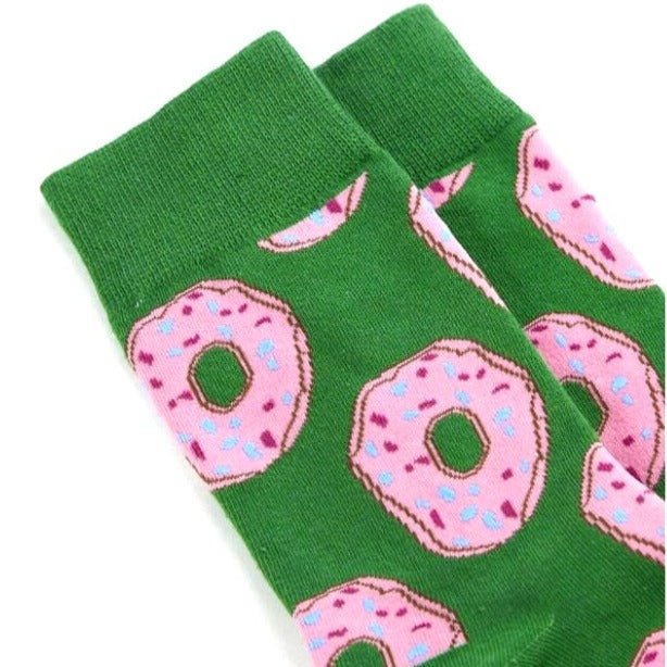 Donut Socks from the Sock Panda (Adult Medium - Women's Shoe Sizes 5 - 10)