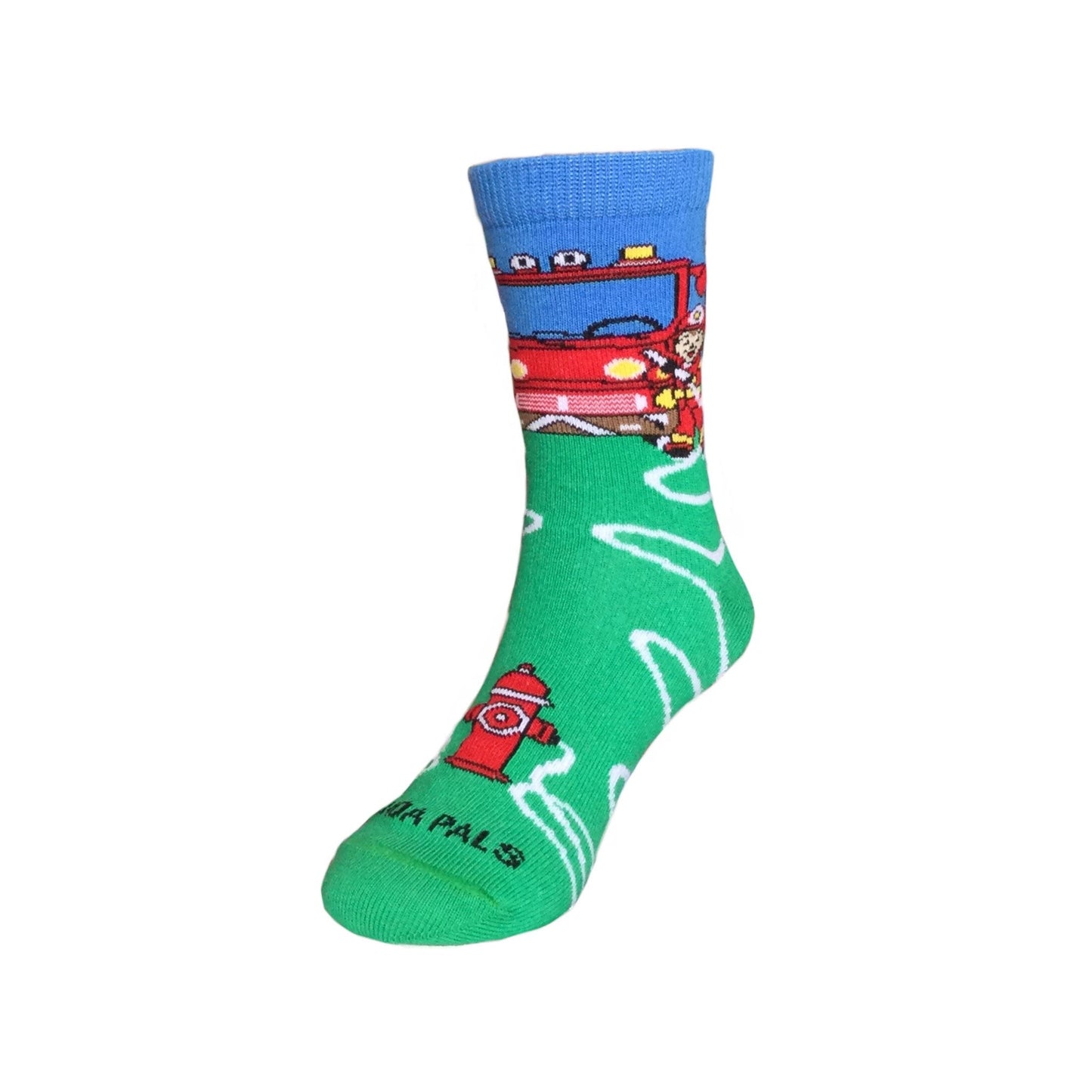 Fire Fighters and Truck Socks (Ages 3 - 7)