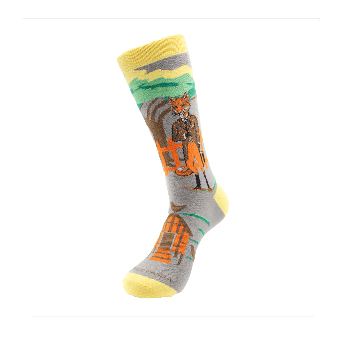 Fox Guarding the Henhouse Socks - Sock Panda, Henhouse Fox