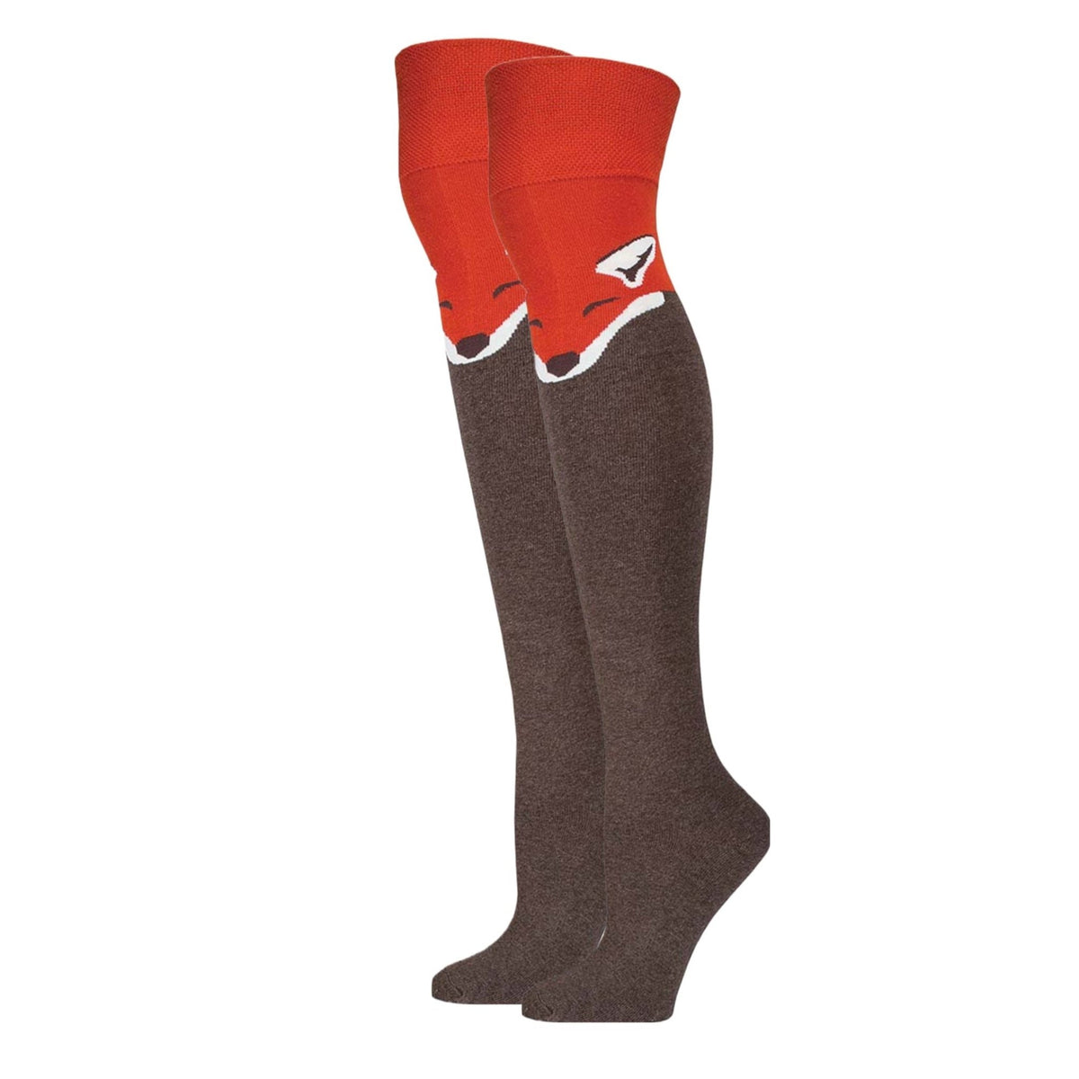 Fox Socks (Thigh High), WOK545-HEB