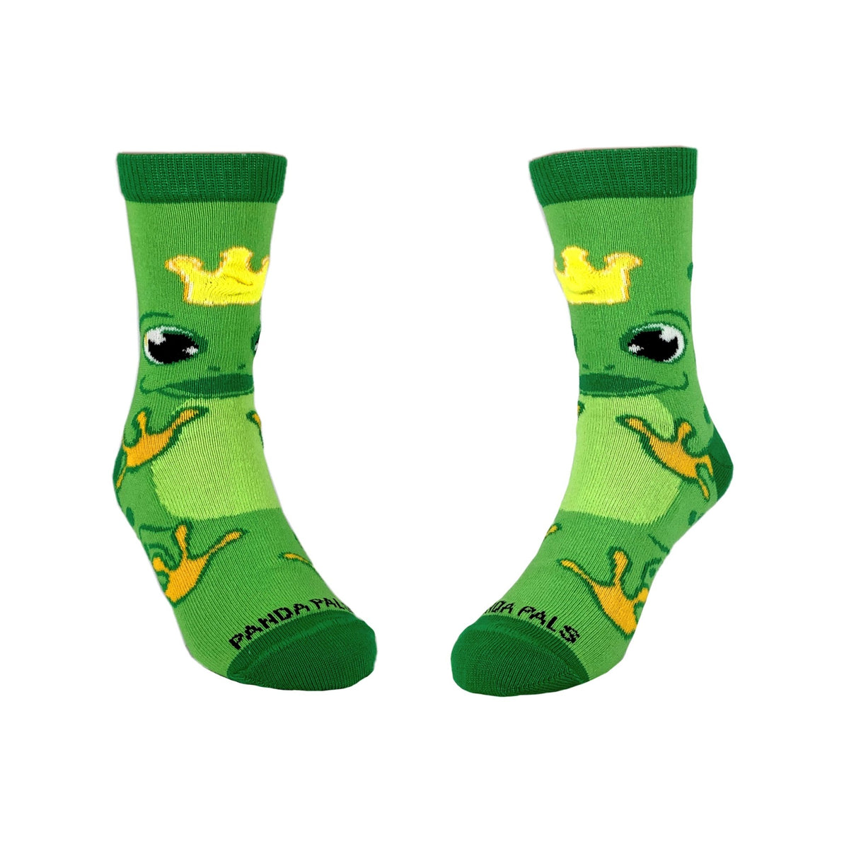 Frog Socks from the Sock Panda (Ages 3-7), FrogfrontMd