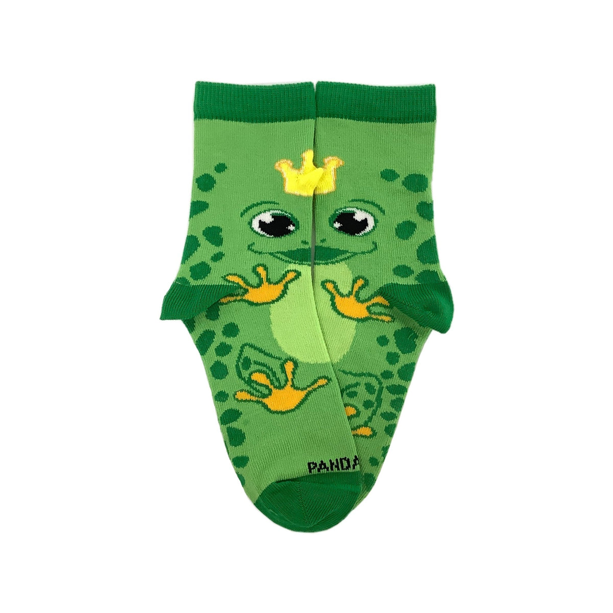 Frog Socks from the Sock Panda (Ages 3-7), FrogfrontMd