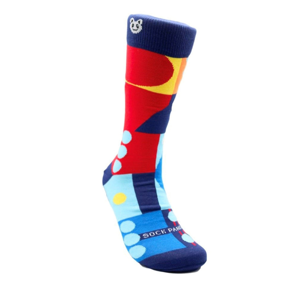 Fun Abstract Geometric Pattern Socks from the Sock Panda (Adult Large - Men's Shoe Sizes 8-12), Abstract Man