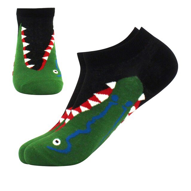 Gator Snack Ankle Biter Ankle Socks, GatorSnackAnkLg