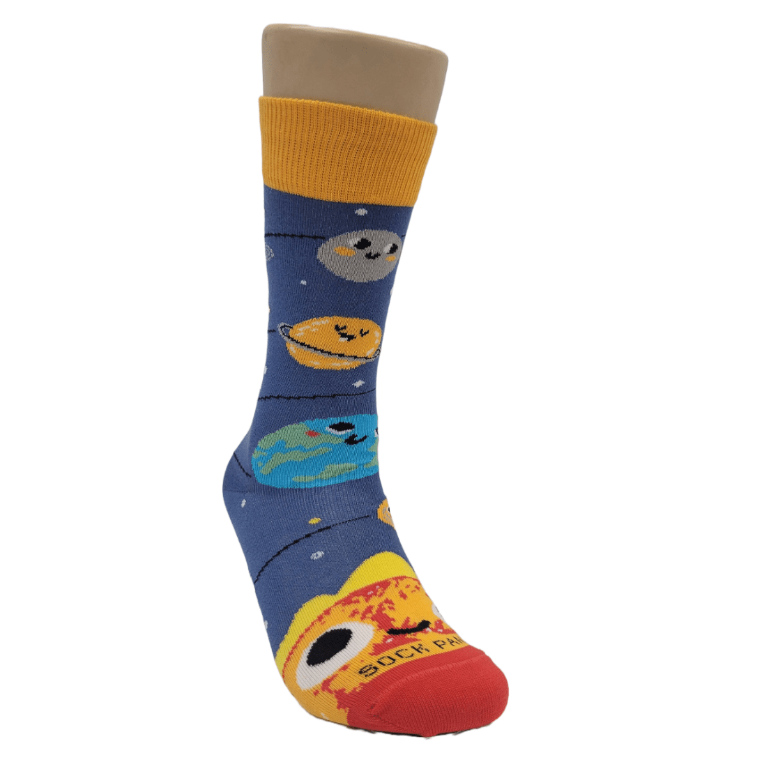 Happy Planets Socks from the Sock Panda (Adult Small - Shoe Sizes 2-5), HappyPlanSm