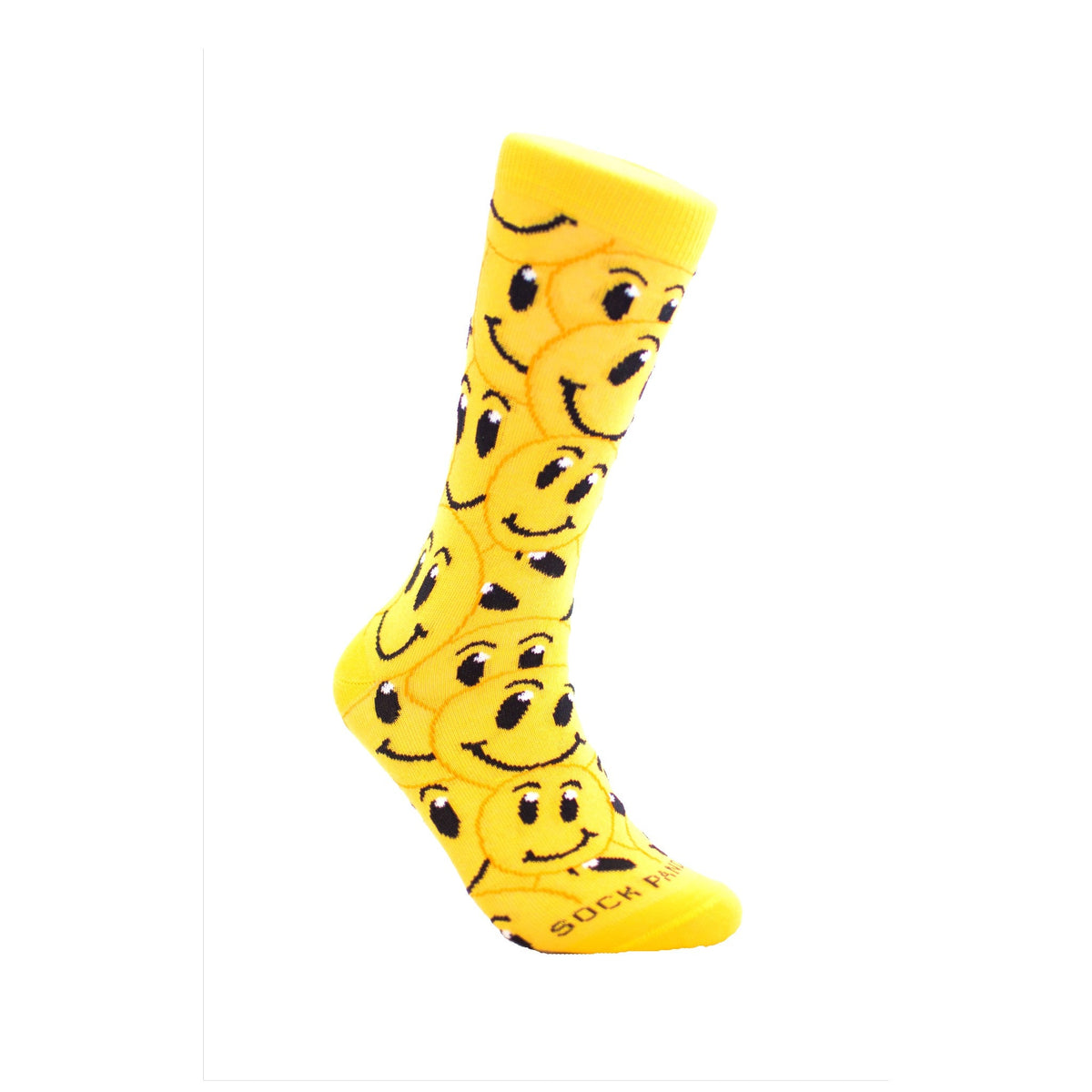 Happy Smiley Face Socks from the Sock Panda, Smiley Emoji-Lg