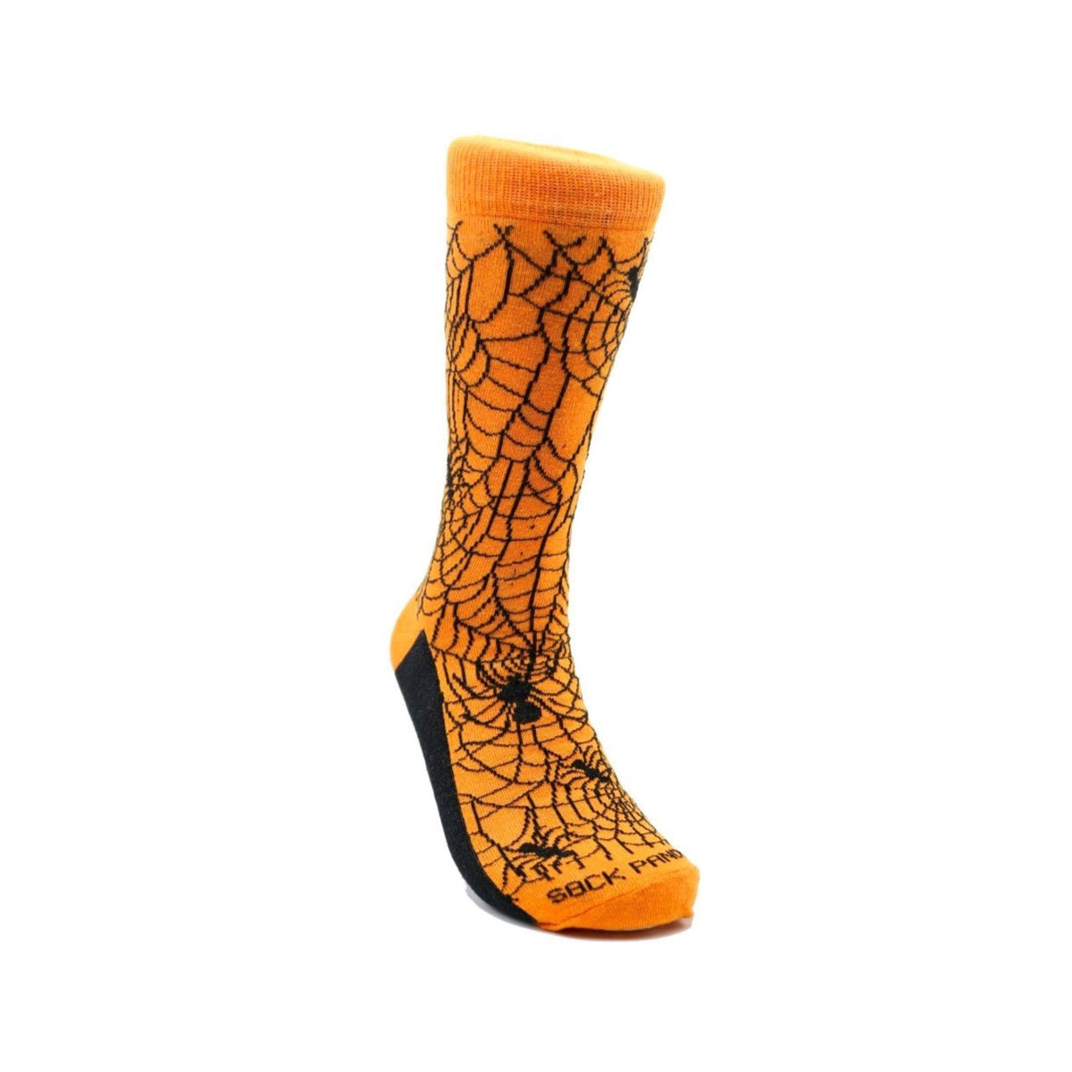 Intricate Spiderweb Pattern Socks (With Spider), LG-Spiderweb-1