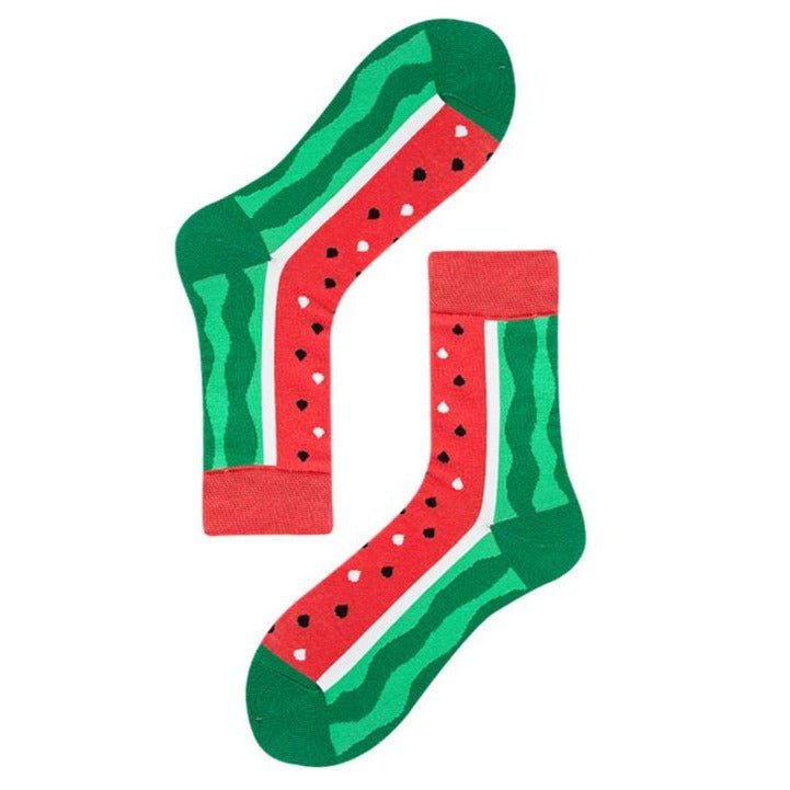 Juicy Watermelon Socks from the Sock Panda
