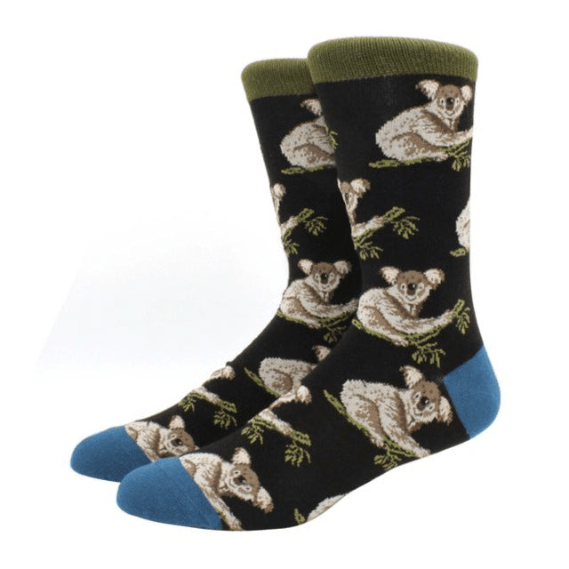 Koala Socks from the Sock Panda (Adult Large - Men's Shoe Sizes 8-12), KoalaLg