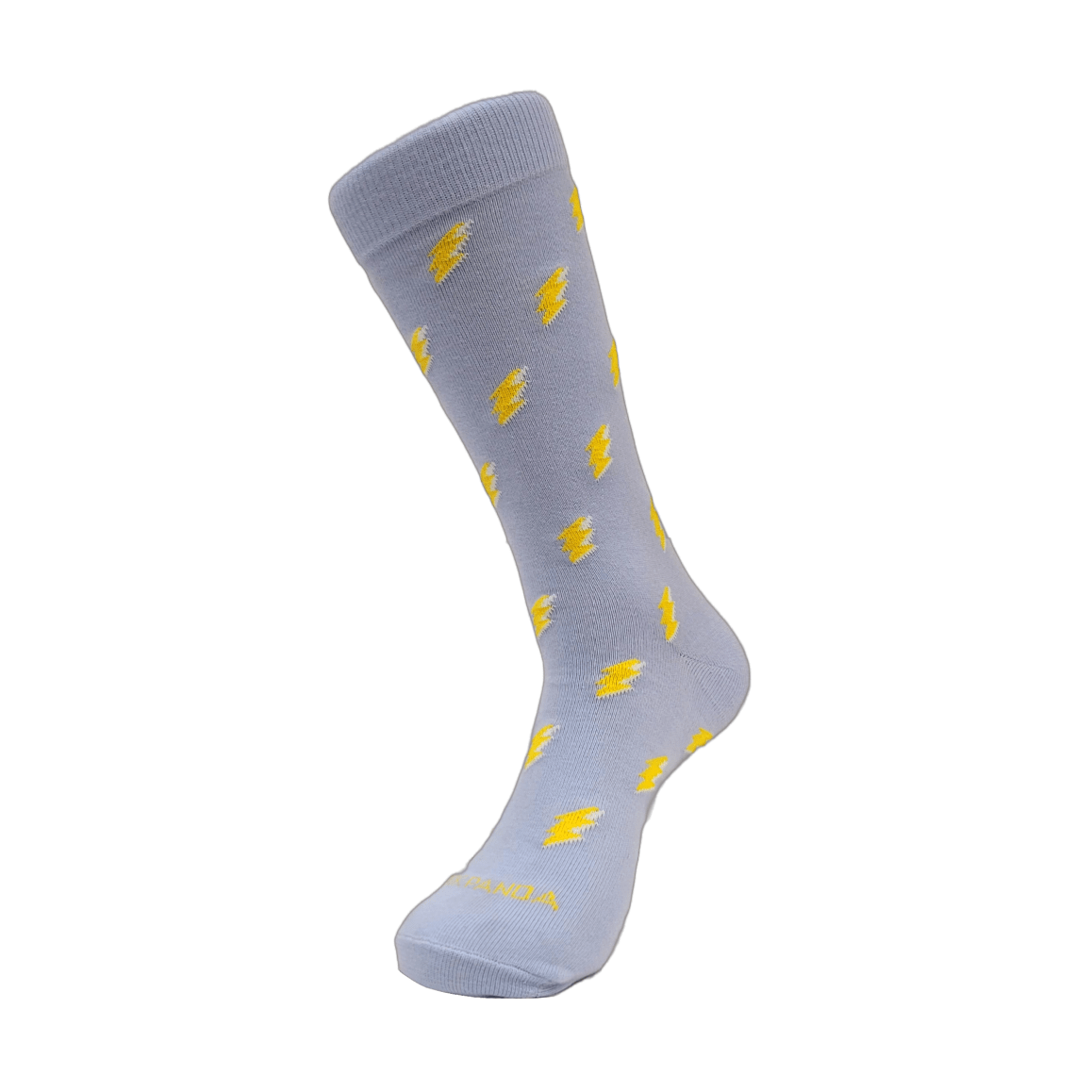 Lightning Bolt Patterned Socks from the Sock Panda (Adult Large - Men's Shoe Sizes 8-12), LightBotlLg