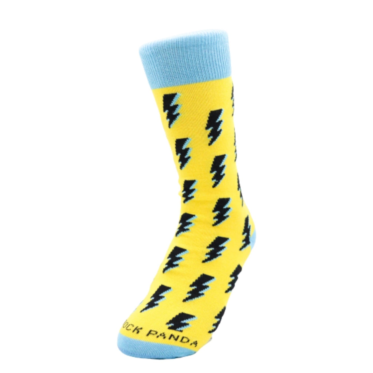 Lightning Bolts Socks from the Sock Panda (Adult Small - Shoe Sizes 2 - 5)